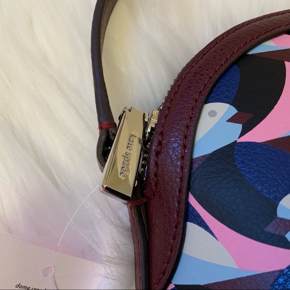 Kate Spade Sylvia Geo Birds Dome Crossbody Bag NWT - Picture 9 of 14
